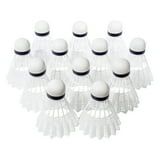 12-Pack Badminton Shuttlecocks – Durable Feather Birdies for Indoor & Outdoor Play | High-Speed, Stable Flight, Long-Lasting Performance