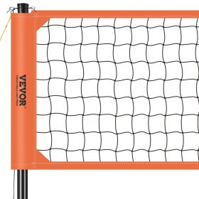 Outdoor Portable Volleyball Net System, Adjustable Height Aluminum Poles, Professional Volleyball Set with PVC Volleyball, Pump, Carrying Bag